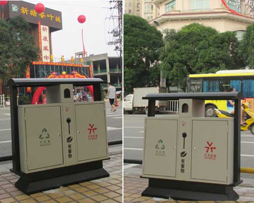 欣方圳分類(lèi)垃圾箱落戶江西撫州