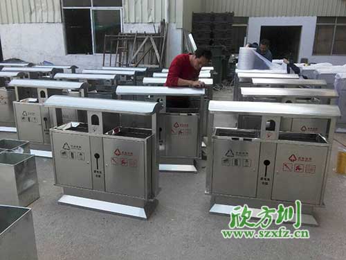 江西撫州如何選購好的不銹鋼分類垃圾桶？