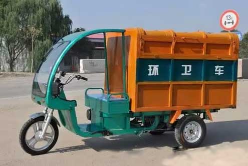 三亞街道上的垃圾箱將被取消，實施三輪電動車定時上門收集！